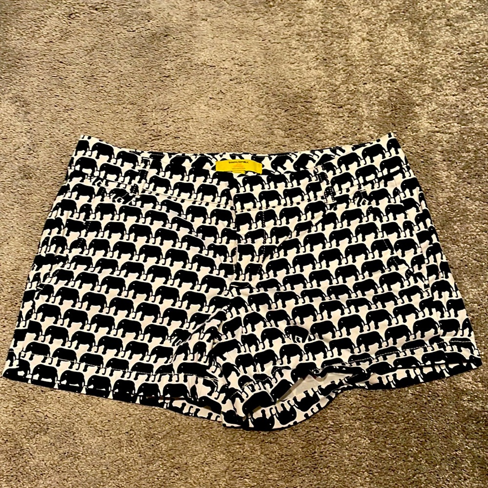 Banana republic milly collection elephant shorts